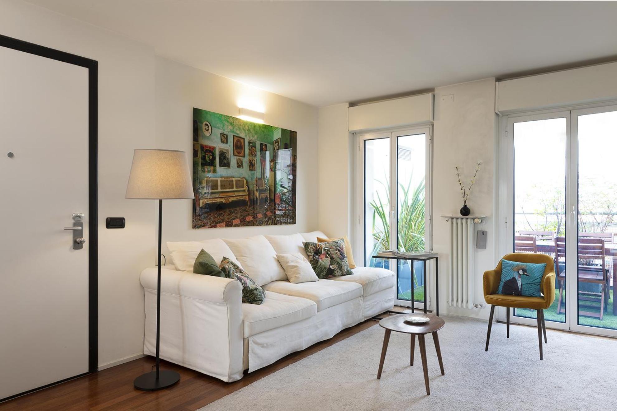 Giresio 41 - Your Penthouse With Rooftop Garden In Milano Navigli - Wifi Bagian luar foto